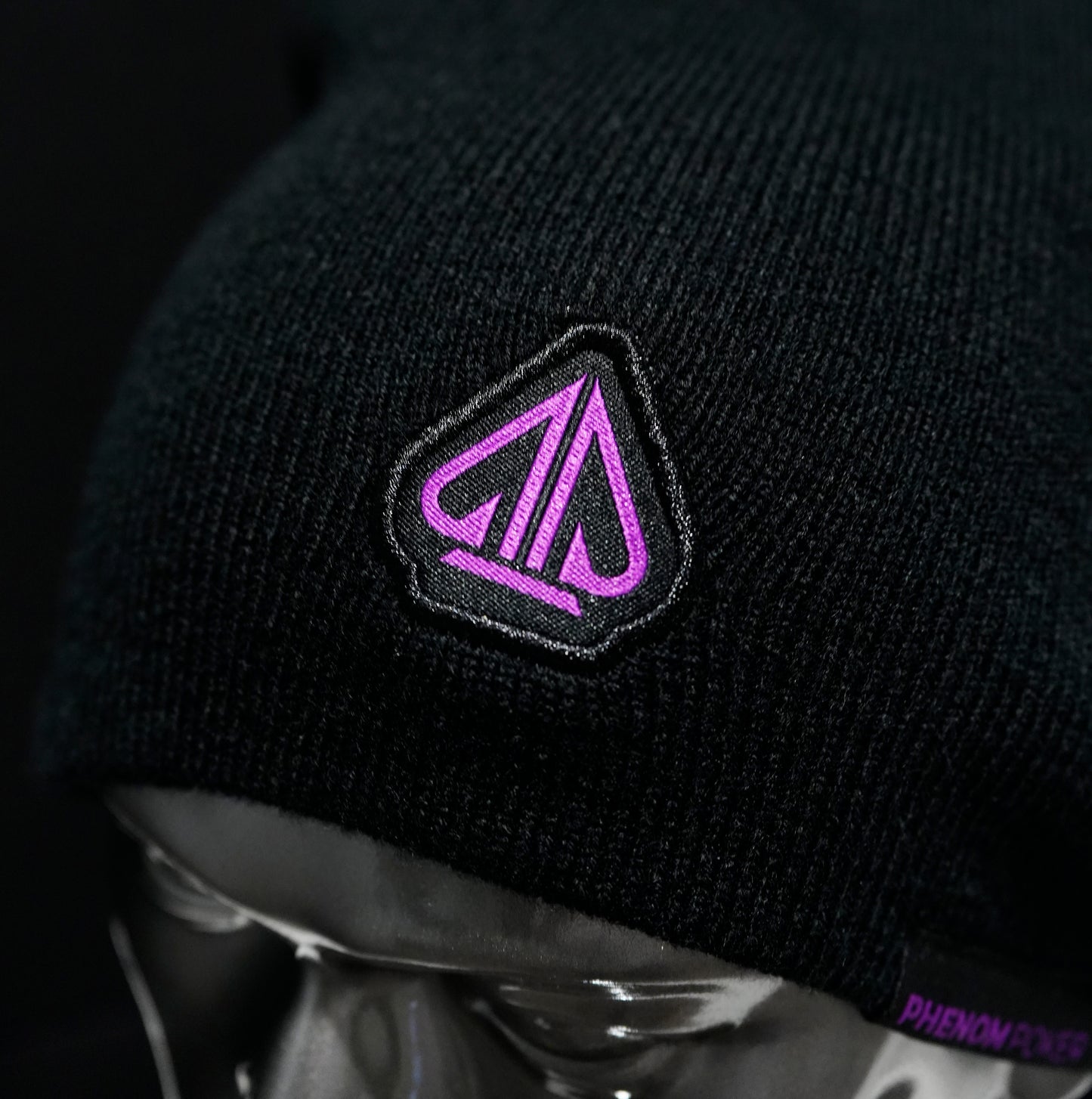 Gorro con calavera Phenom - Negro