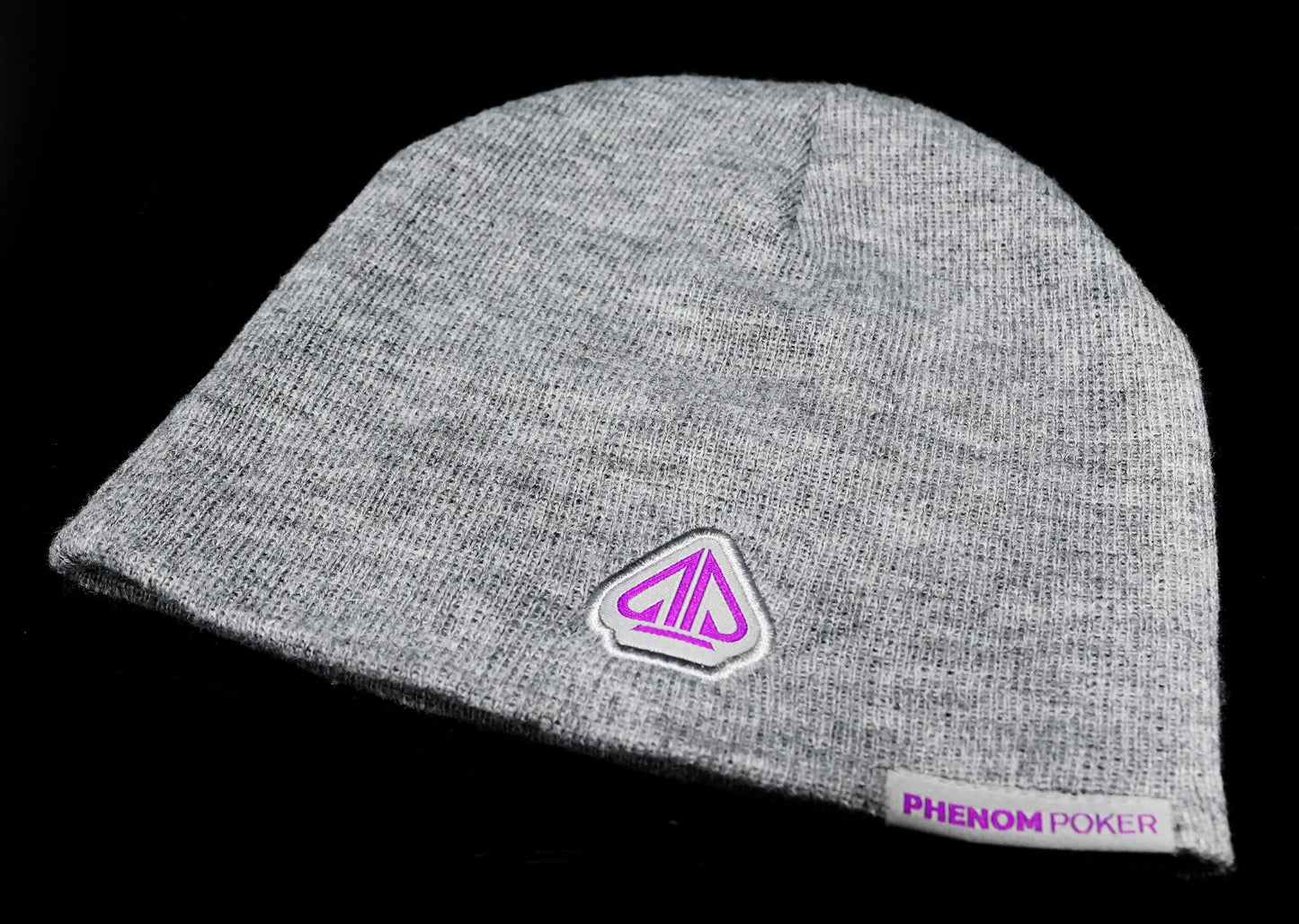 Gorro con calavera Phenom - Gris jaspeado