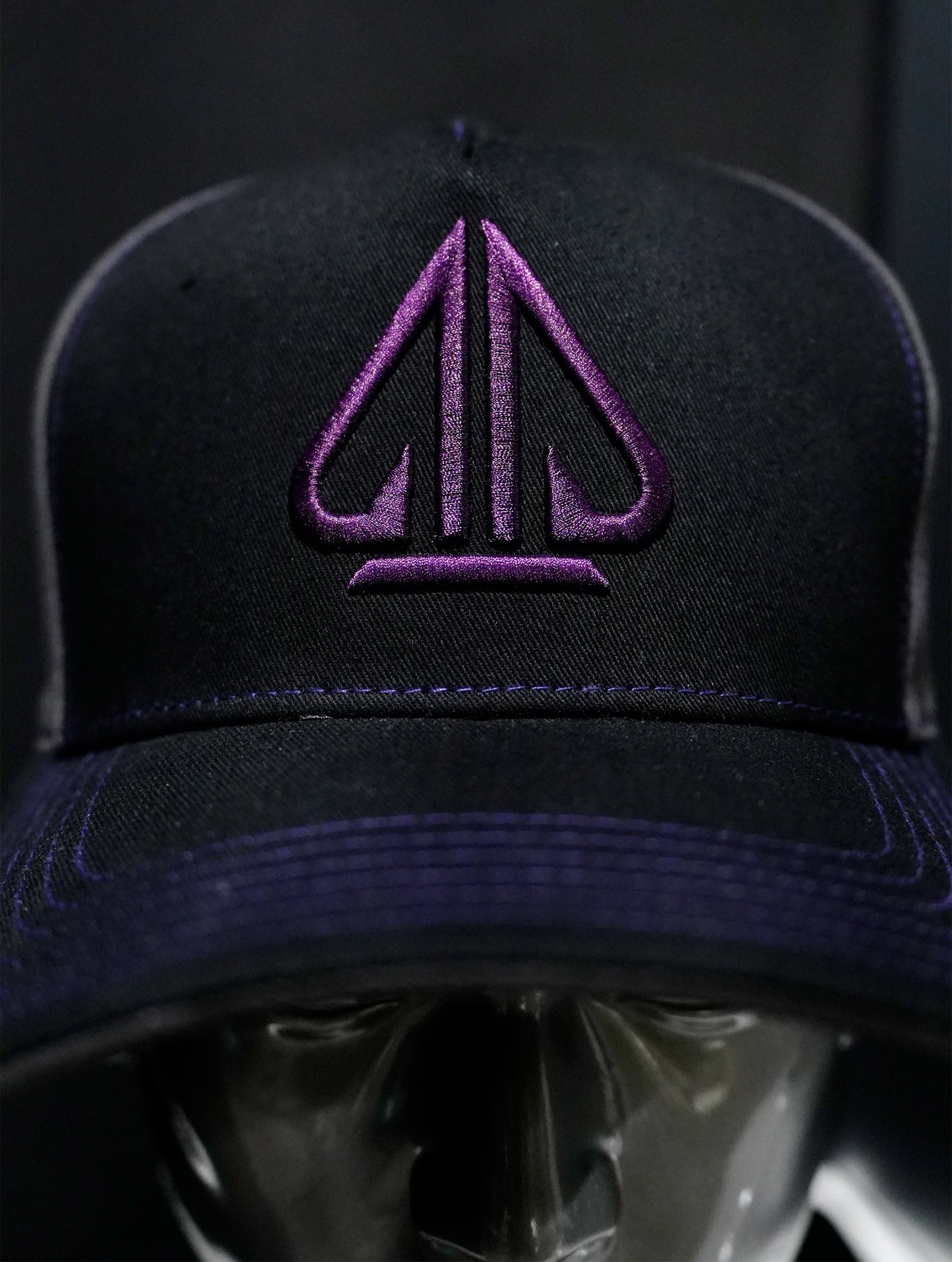 Boné Phenom Snapback Ball - Preto/Cinza bicolor